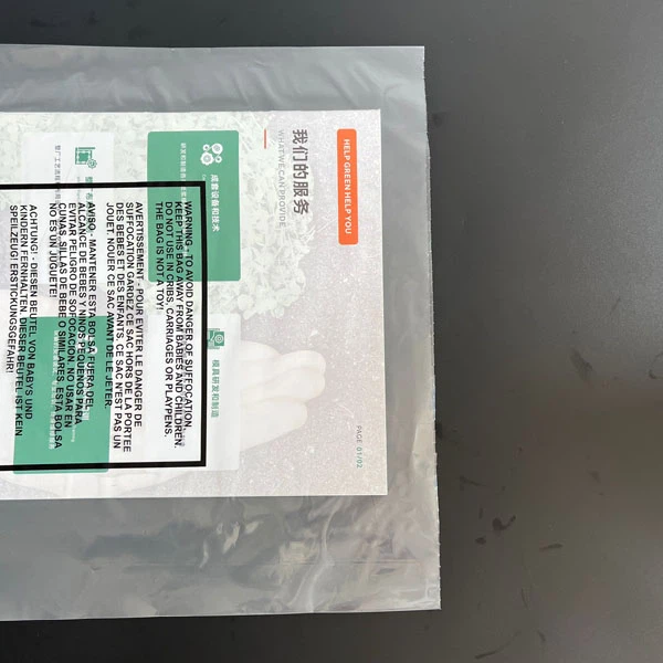 Roll type automatic packaging pre-opening bags