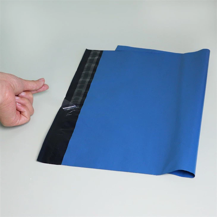 Metallic Blue Mailing Bag Express Bag Transport Bag