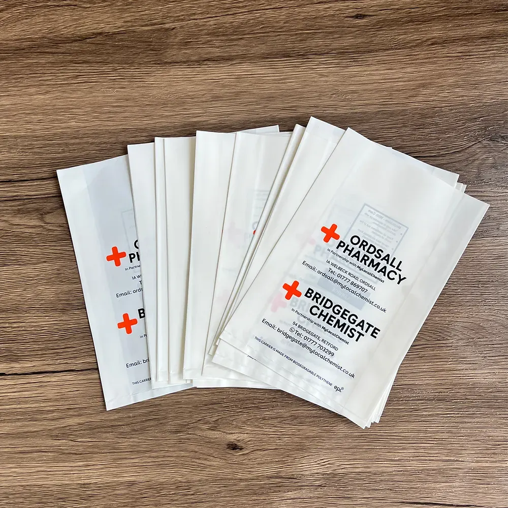 pharmacy plastic bags
