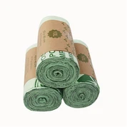 Βιοδιασπώμενες σακούλες σκουπιδιών κομποστοποιήσιμες από άμυλο καλαμποκιού