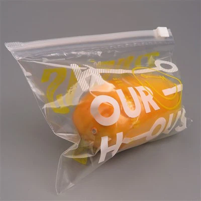 Πλαστικές σακούλες με συρόμενο φερμουάρ